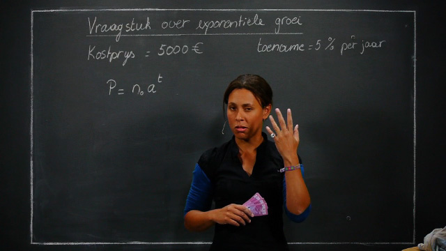 Concrete problemen i.v.m. exponentiële groei