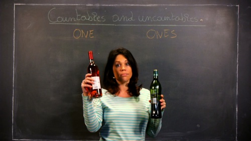 Video In het Engels kan je Countables soms vervangen door 'ONE' of 'ONES'. Hoe gaat dit juist in zijn werk? - Engels 2de graad