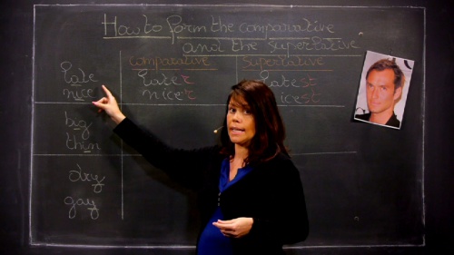 Video De Comparative/Superlative of Adjectives of Bijvoeglijke Naamwoorden - Engels 2de graad